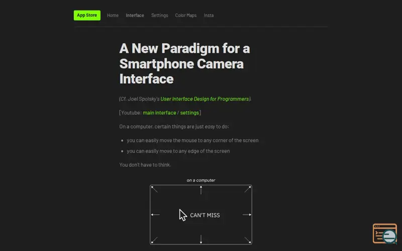 Screenshot of Phase