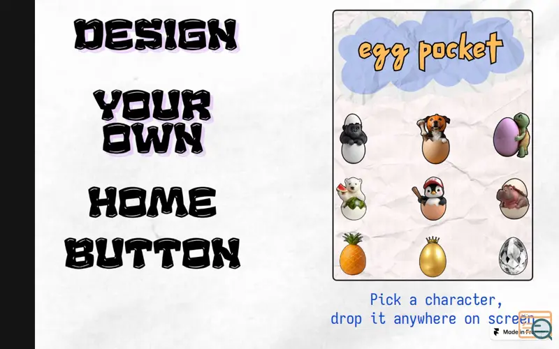 Screenshot of EggPocket