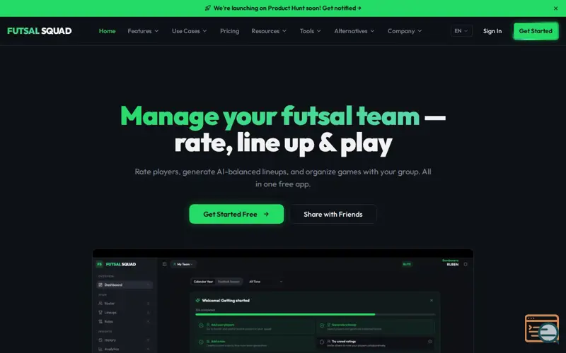 Screenshot of Futsal Squad