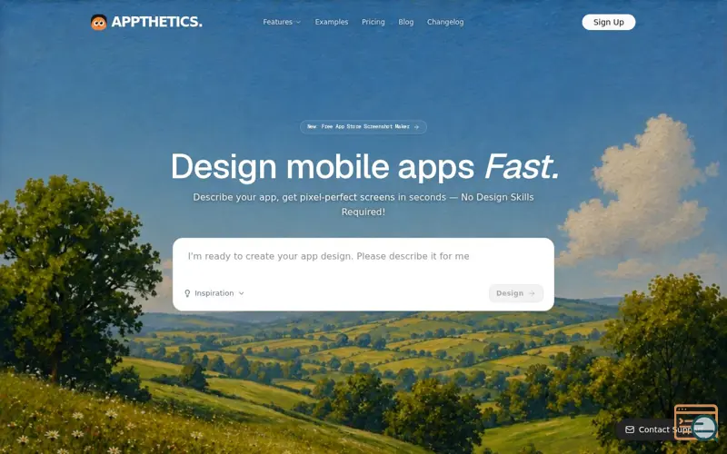 Screenshot of Appthetics