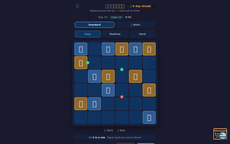 Screenshot of 定時退社タンゴ