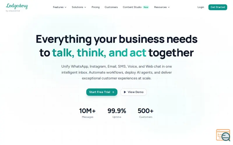 Screenshot of Lodgestory
