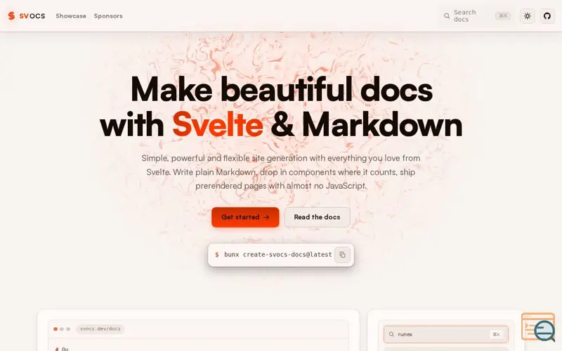 Screenshot of SVOCS