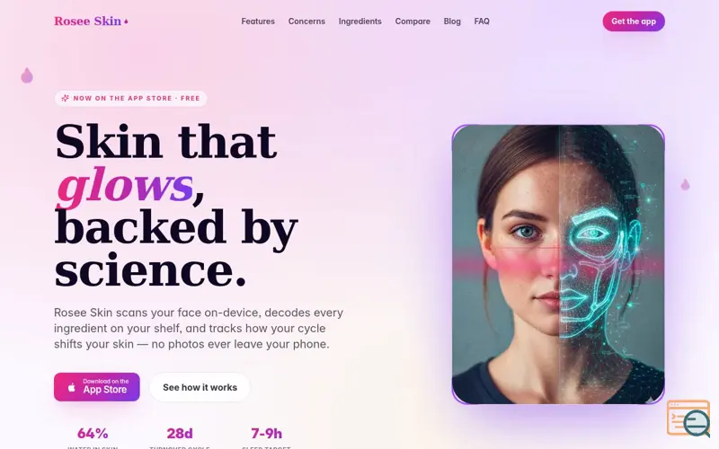 Screenshot of Rosee Skin