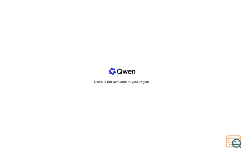 Screenshot of Qwen