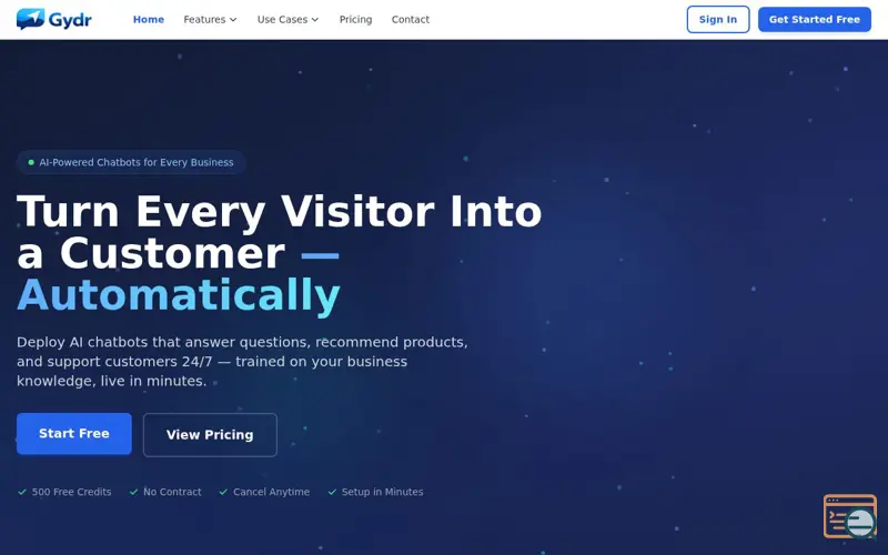 Screenshot of Gydr