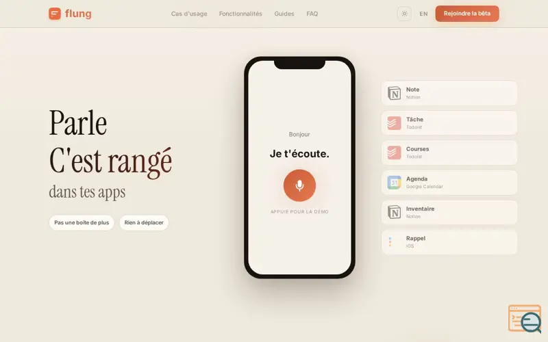 Screenshot of Flung