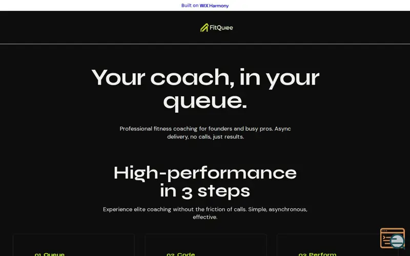 Screenshot of Fitqueue