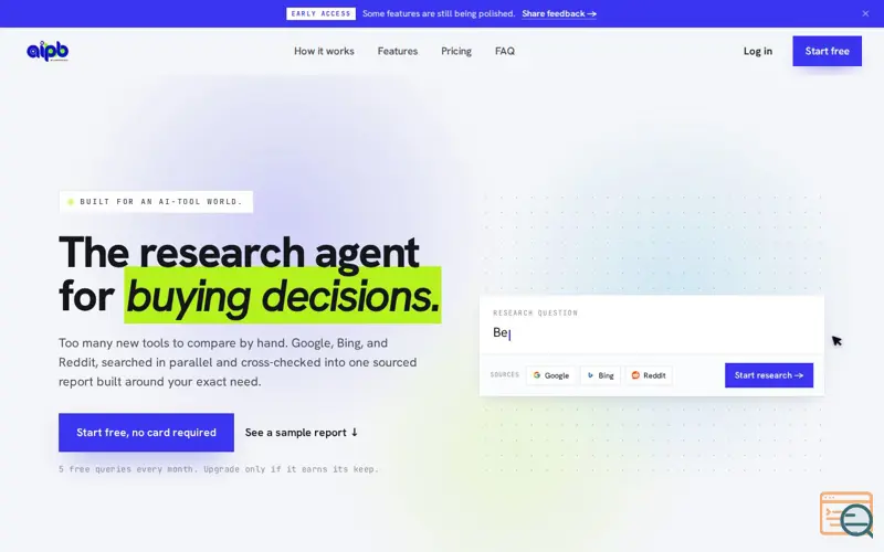 Screenshot of AI-Powered Buy
