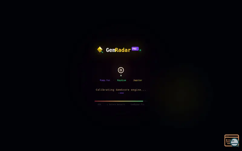 Screenshot of GemRadar Pro