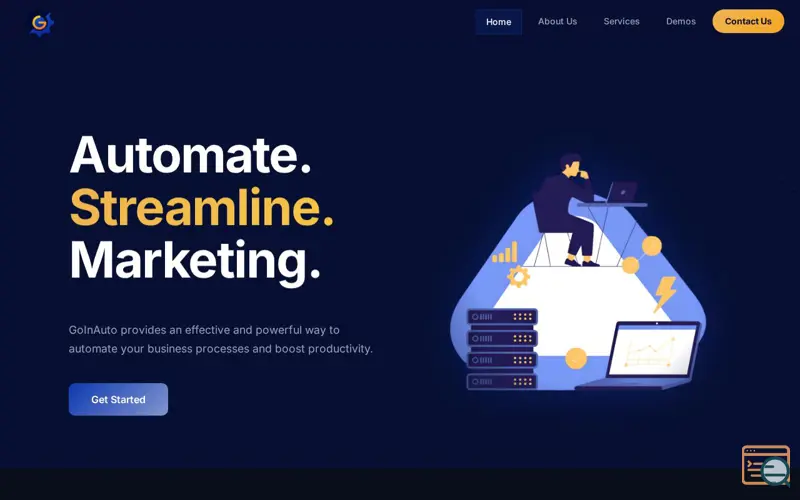 Screenshot of GoInAuto