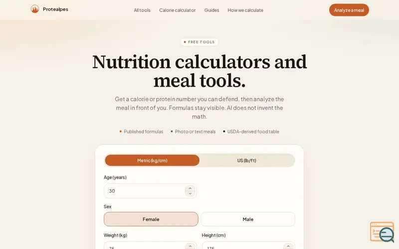 Screenshot of Protealpes