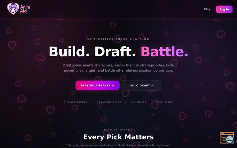 Screenshot of Animaid