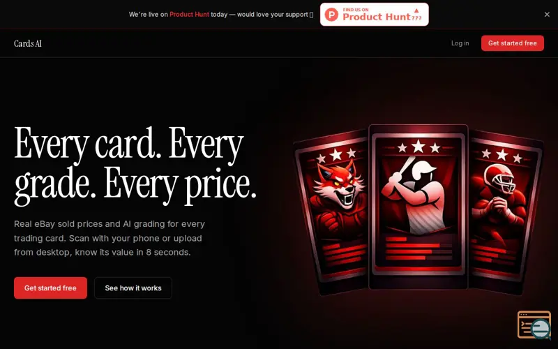 Screenshot of Cards AI