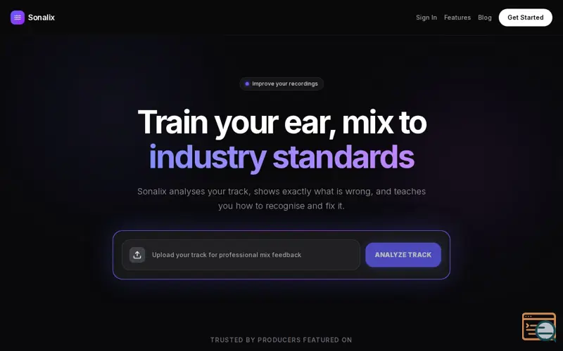 Screenshot of Sonalix Mix Review