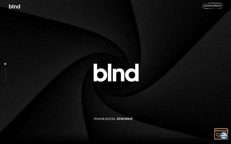 Screenshot of blnd - movie recs for groups