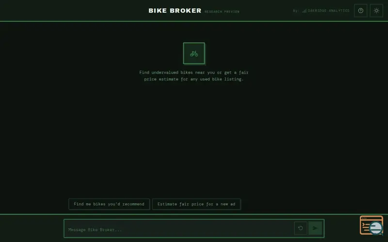 Screenshot of Bike