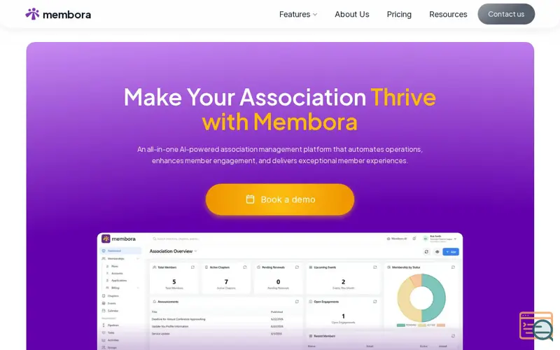 Screenshot of Membora
