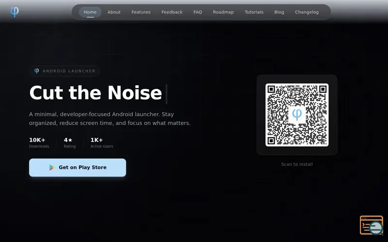 Screenshot of Phi Launcher