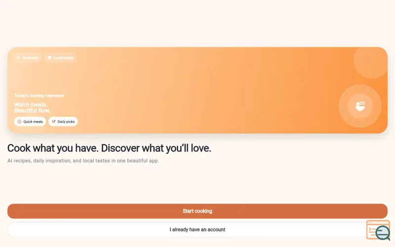 Screenshot of MboaCook