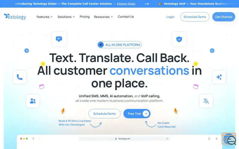 Screenshot of Textology