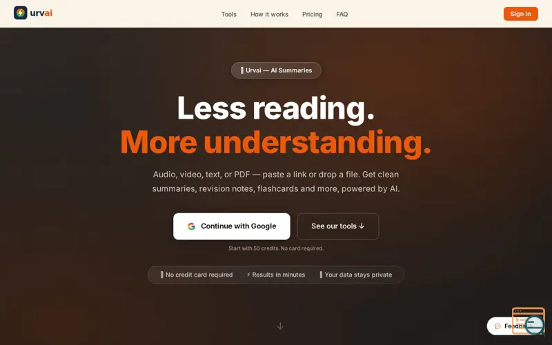 Screenshot of Urvai