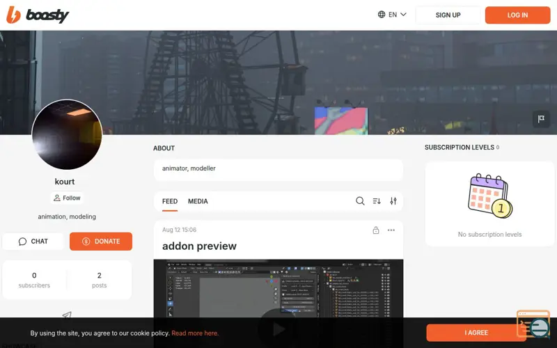 Screenshot of Backrooms World Generator for Blender