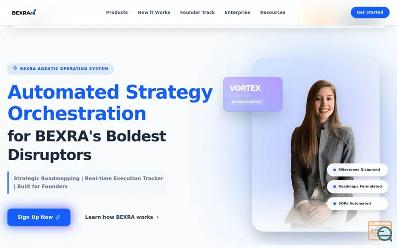 Screenshot of BEXRA