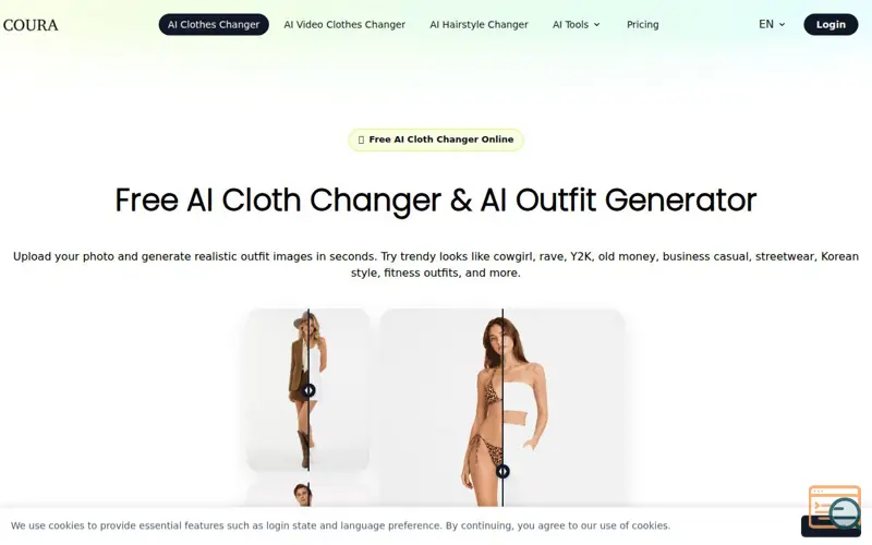 Screenshot of Coura AI