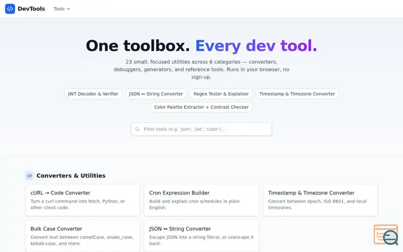 Screenshot of DevTools