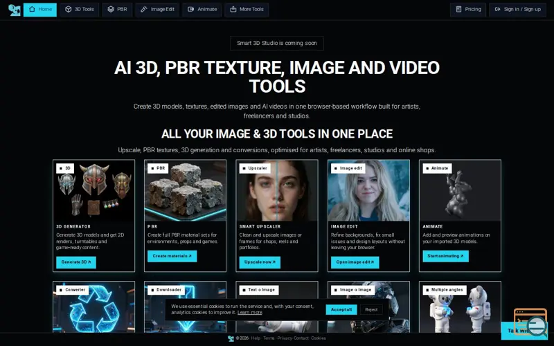 Screenshot of Smart 3D