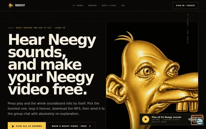 Screenshot of Neegy