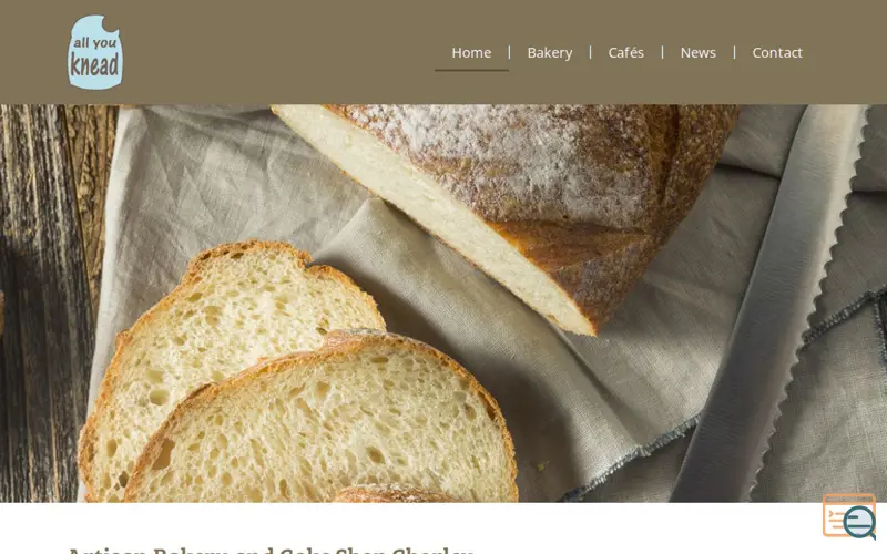 Screenshot of All You Knead