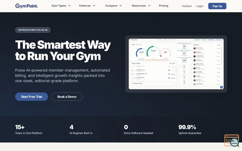 Screenshot of GymPoint
