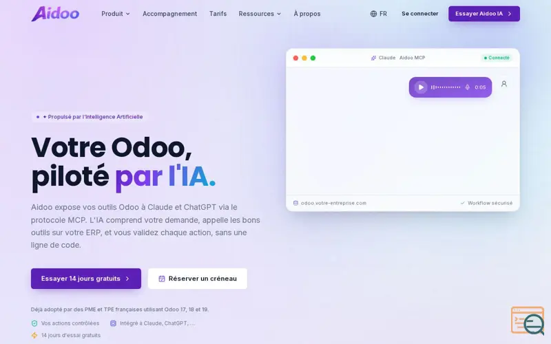 Screenshot of Aidoo