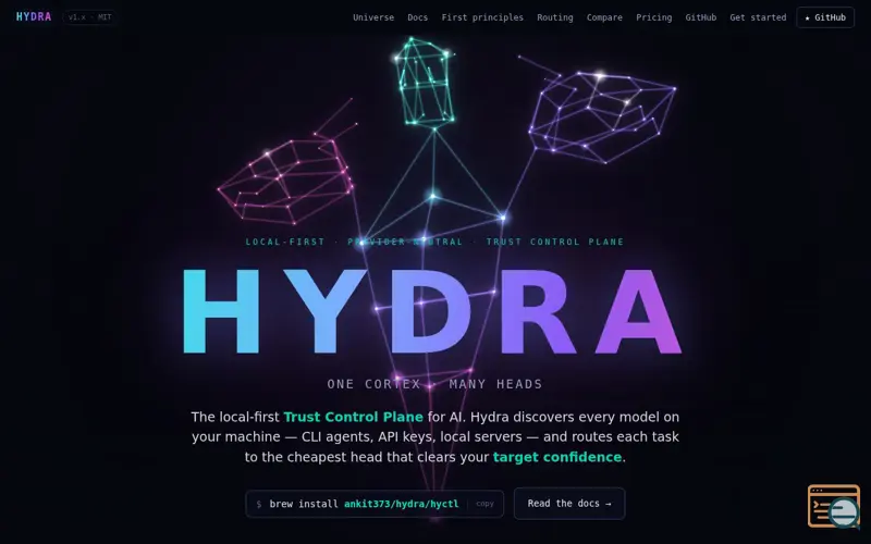 Screenshot of Hydra