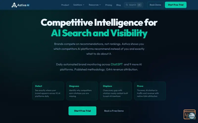 Screenshot of Astiva AI