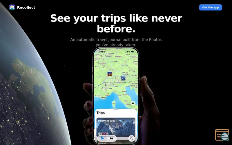 Screenshot of Recollect