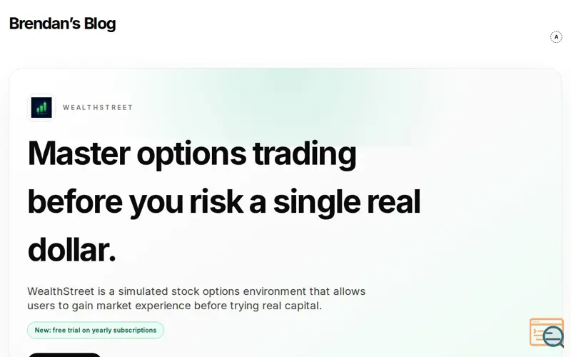 Screenshot of WealthStreet AI