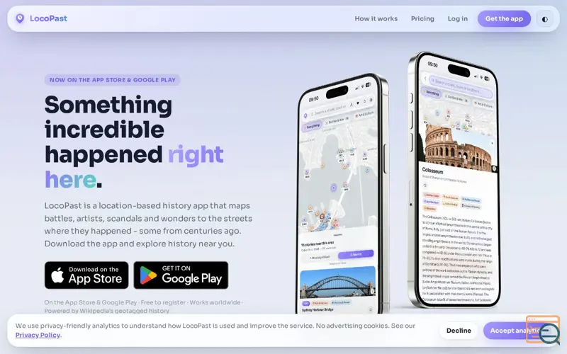 Screenshot of LocoPast - Discover History All Around