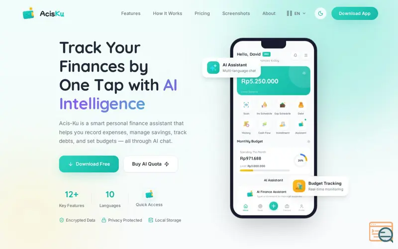 Screenshot of Acis-Ku