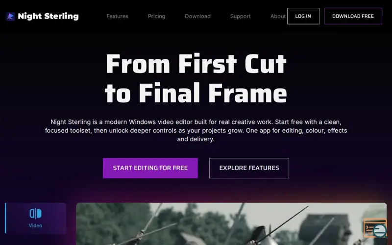 Screenshot of Night Sterling