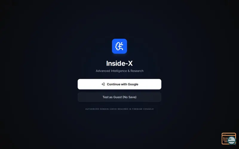 Screenshot of Inside-X