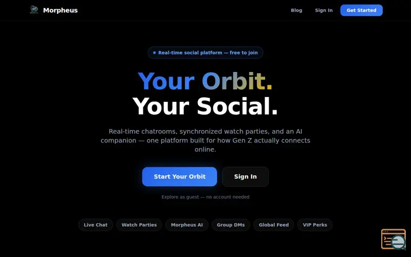 Screenshot of Morpheus