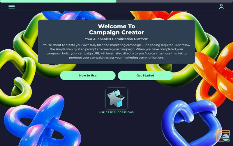 Screenshot of Campaign Creator
