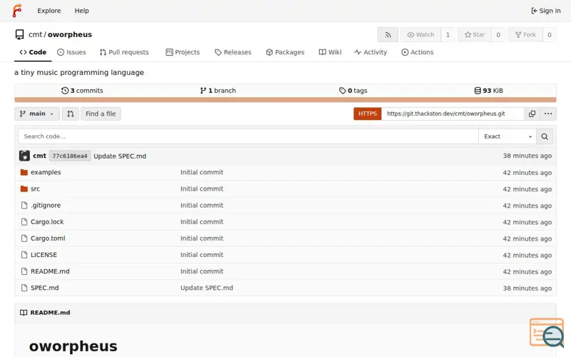 Screenshot of Oworpheus