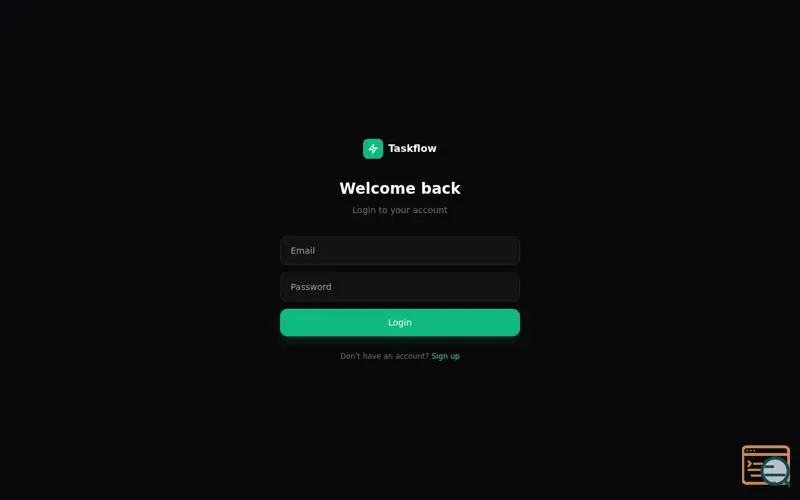 Screenshot of Taskflow