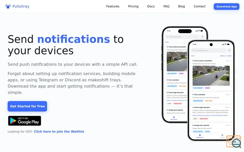Screenshot of Pulsetray