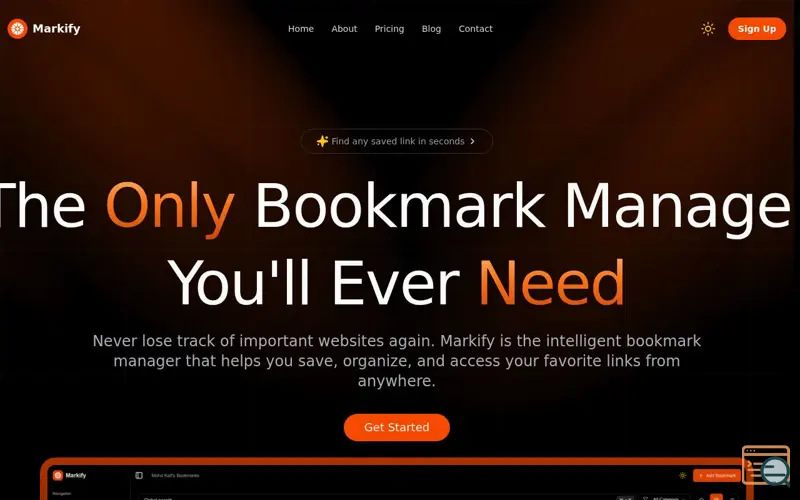Screenshot of Markify