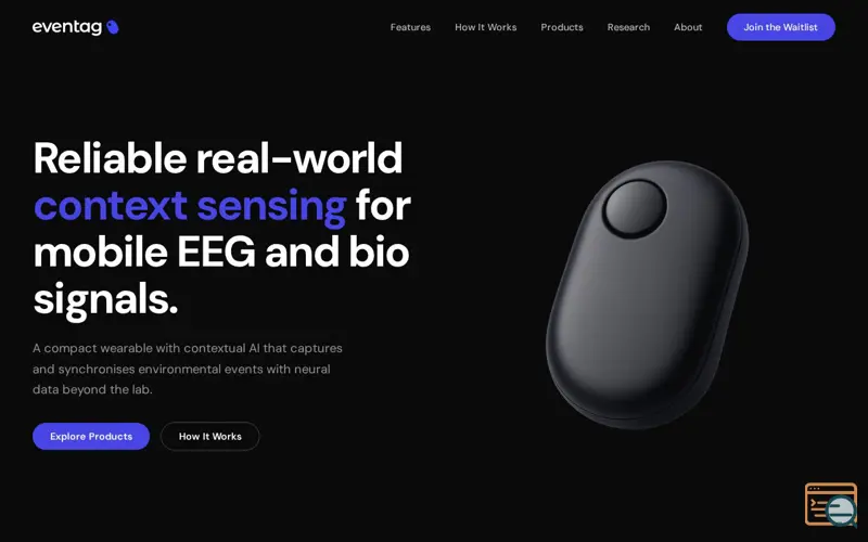 Screenshot of Eventag